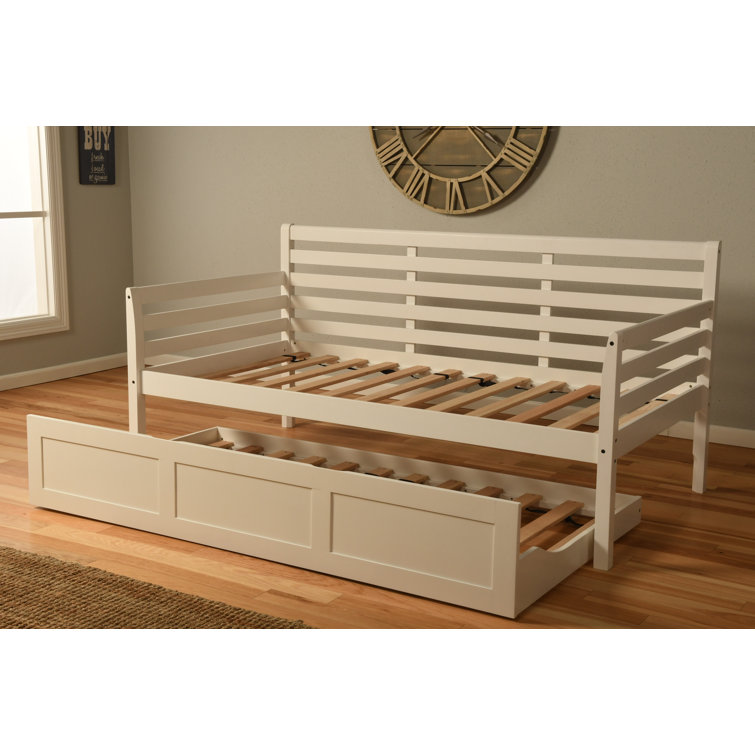 Red Barrel Studio® Schwenksville Solid Wood Daybed with Trundle